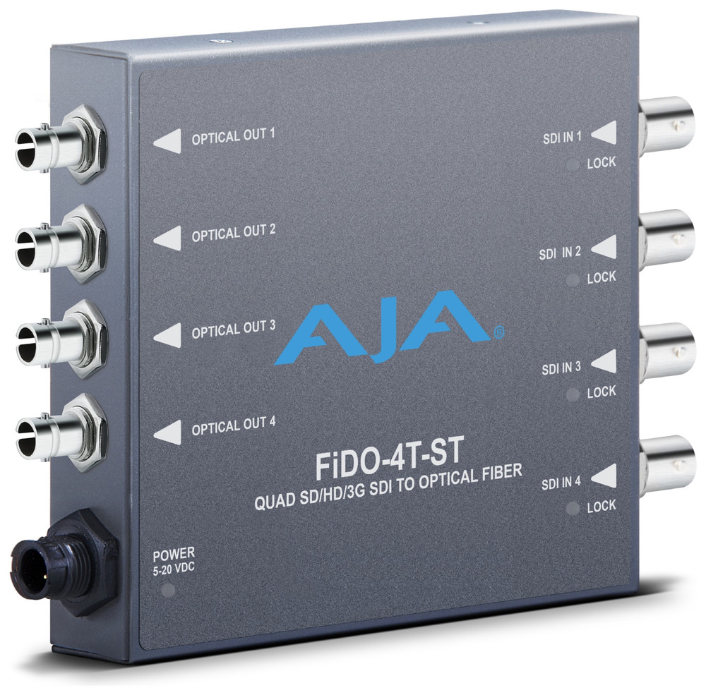 AJA FiDO-4T-ST Fiber Mini Converter - Image 1