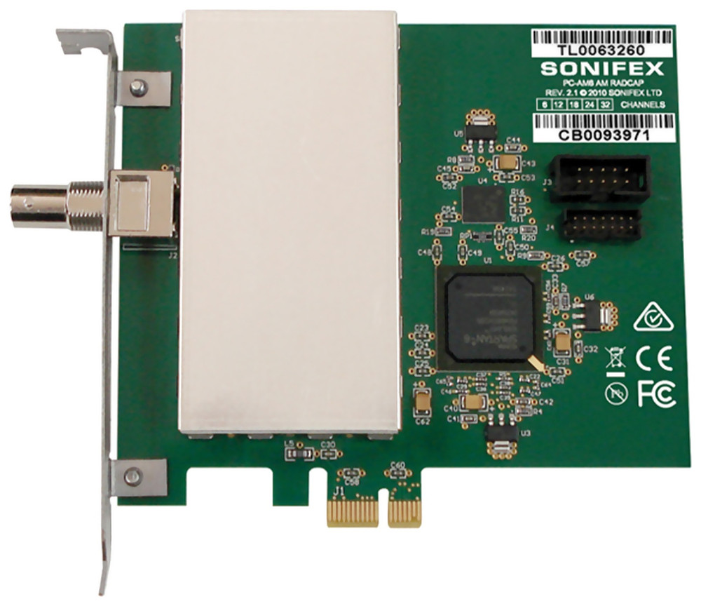 Sonifex PC-AM24 AM PCIe Radio Capture Card - Image 1