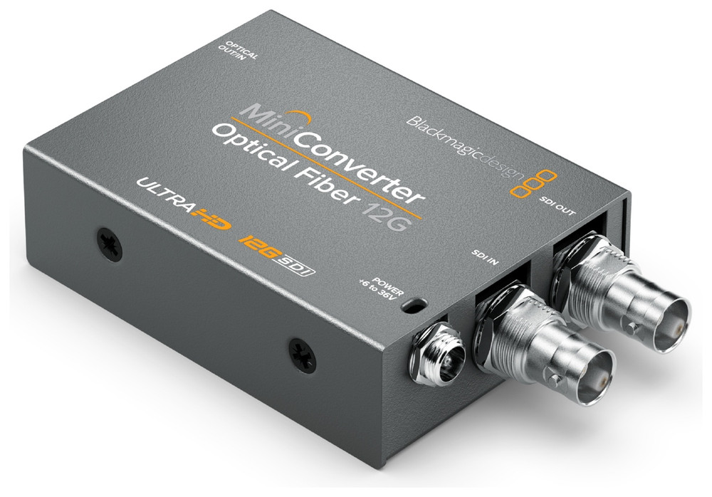 Blackmagic Mini Converter - Optical Fiber 12G  - Image 1