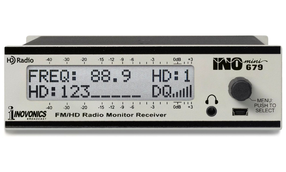 Inovonics 679 INOmini FM/HD-Radio Monitor/Receiver - Image 1