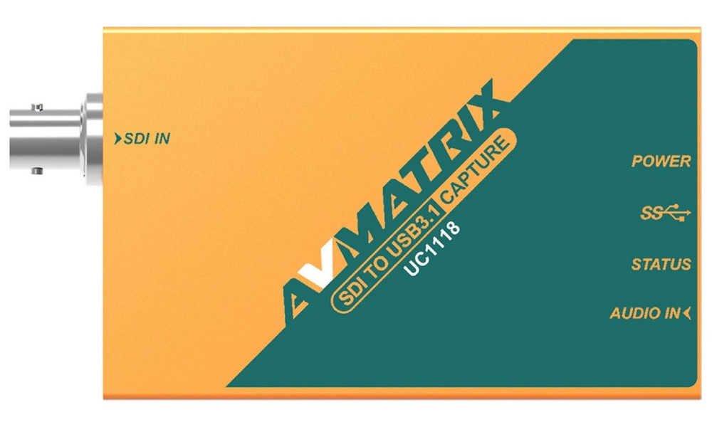 AVMatrix UC1118 SDI to USB Capture - Image 1
