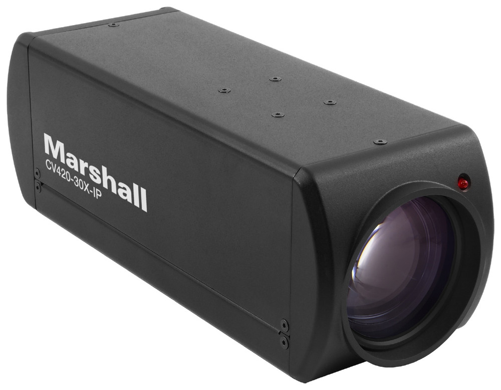 Marshall Compact 30x UHD60 Zoom Block Camera 2160p (IP, HDMI 2.0) - Image 1