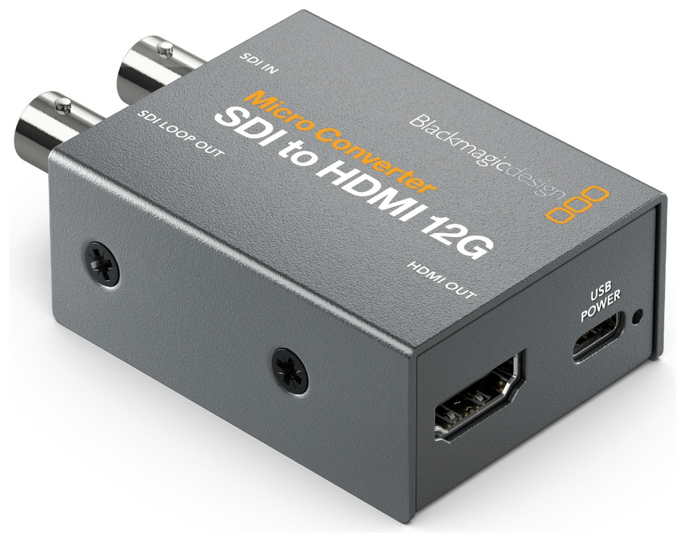 Blackmagic Micro Converter SDI to HDMI 12G Pack - Image 1