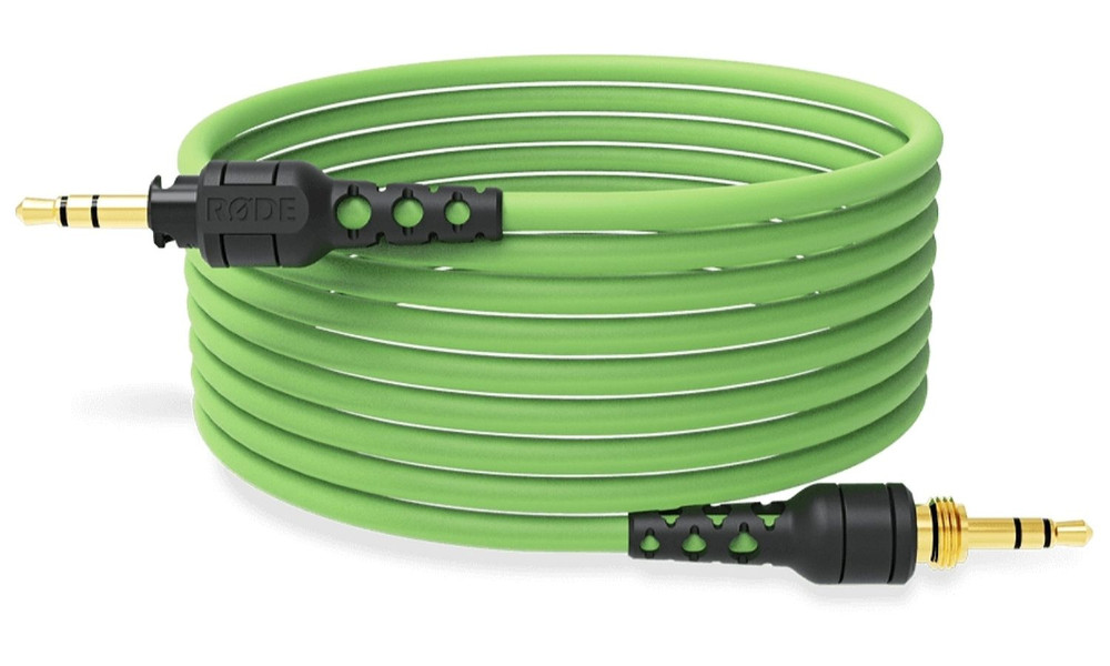 RØDE NTH-CABLE24G 2.4m cable in green - Image 1