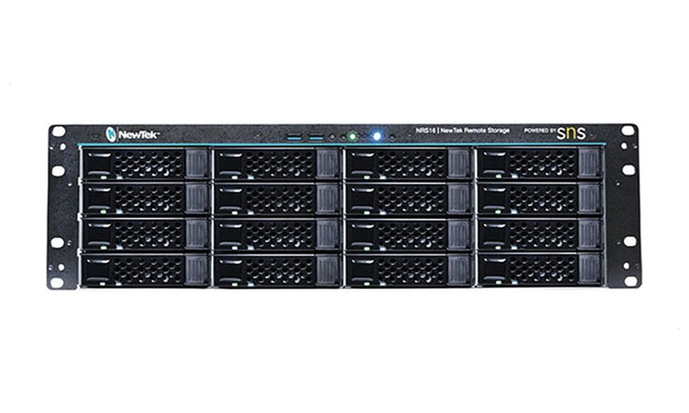 Vizrt NRS16 | Remote Storage Powered by SNS 16-bay includes rack rails / 96TB - Image 1