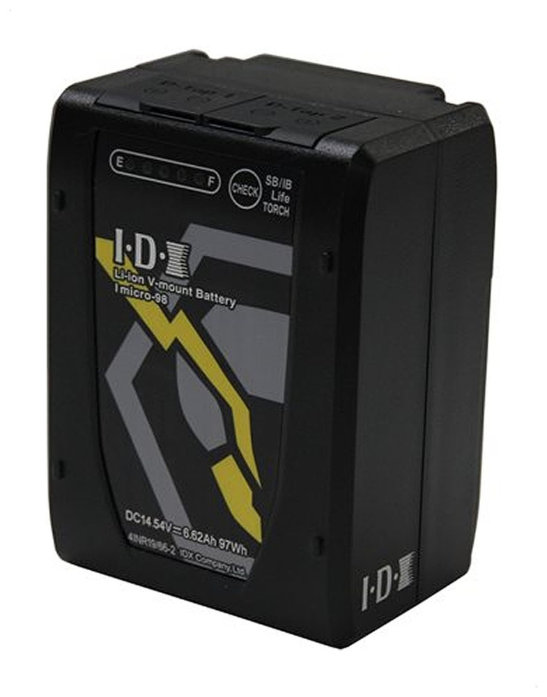 IDX Micro (97Wh) High Load Li-ion V-Mount Battery with 2x D-Taps - Image 1