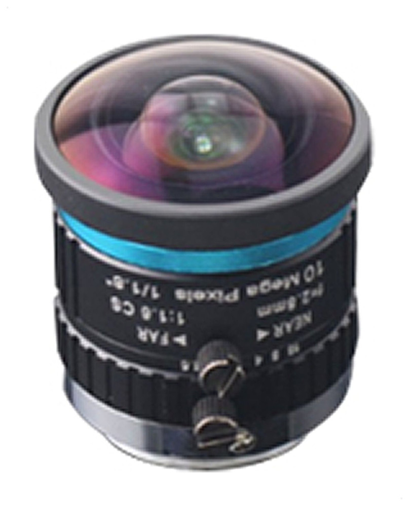 Marshall 10MP 2.8mm F1.6 Fixed (wide angle) CS mount Manual Iris - Image 1