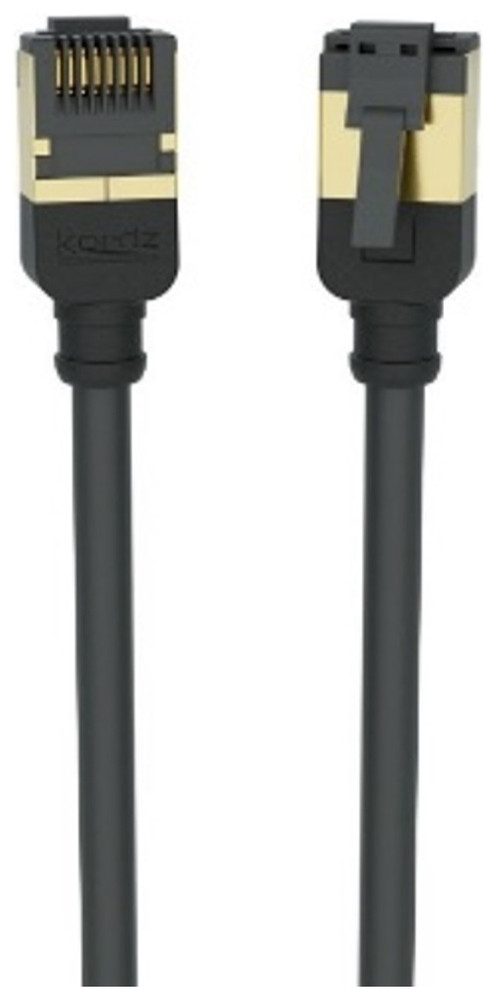 Kordz Lead - PRS CAT6A Slim - Black - 0.75m - Image 1