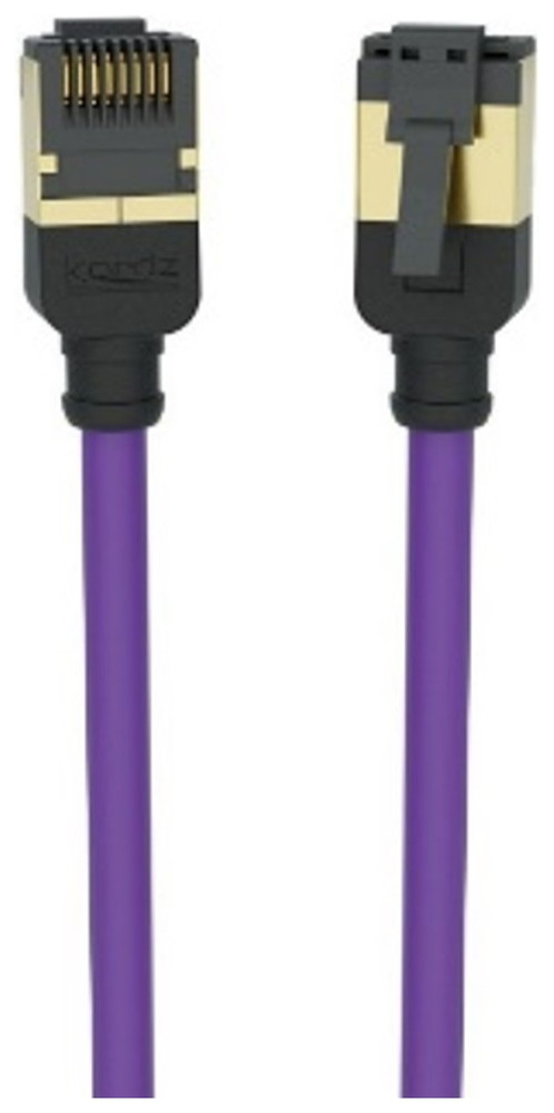 Kordz Lead - PRS CAT6A Slim - Purple - 0.50m - Image 1