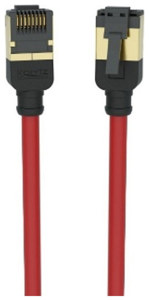 Kordz Lead - PRS CAT6A Slim - Red - 7.5m - Image 1