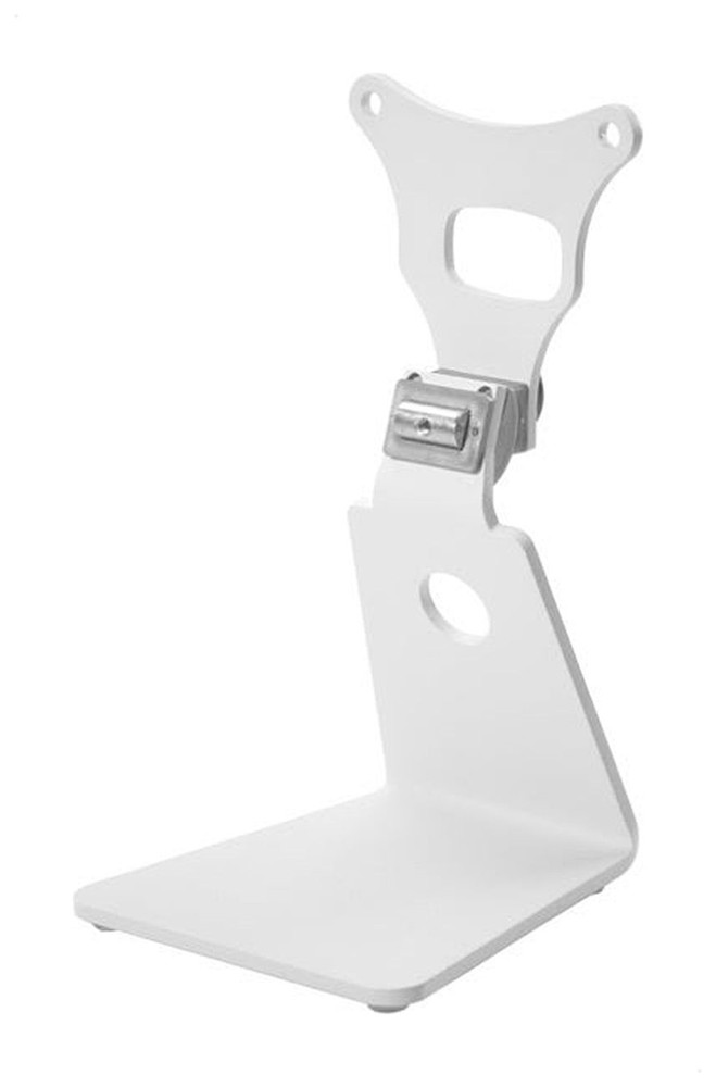 Genelec 8010-320W Table stand L-shape for 8010, white - Image 1