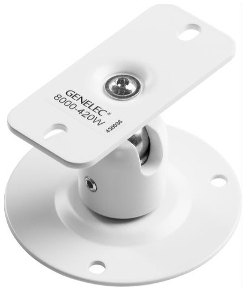 Genelec 8000-420CW Short wall mount, white - Image 1