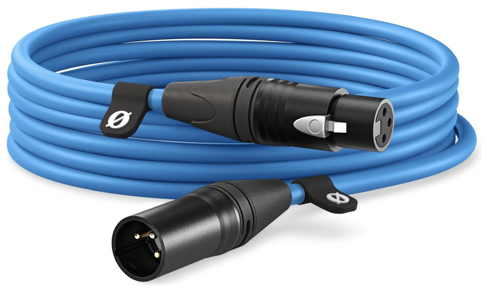 RØDE XLR-CABLE - Premium XLR Cable - 6m Blue - Image 1