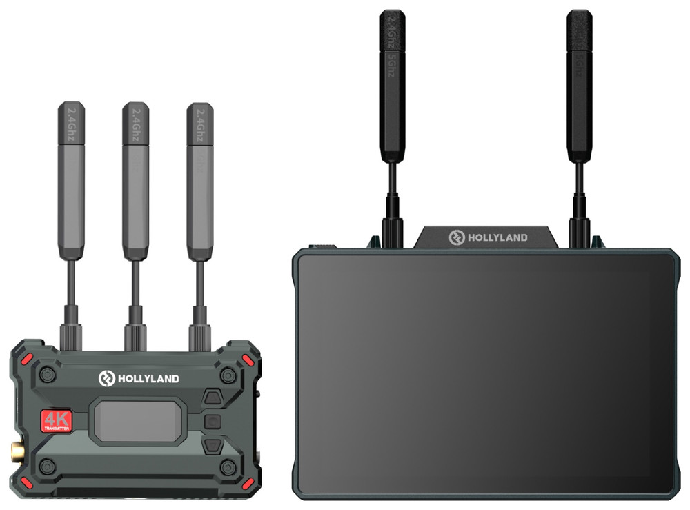 Hollyland Pyro S & 7 Kit - Wireless Video Transmission, SDI TX with 7'' Transceiver Monitor - Image 1