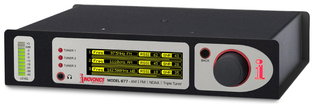 Inovonics 677 EAS Triple Tuner for AM/FM/NOAA - Image 1
