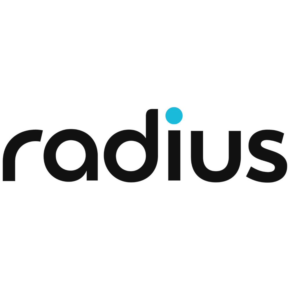 Radius Pair of RAD-2 Hoops, Standard Firmness (Black - Hoops Only) - Image 1