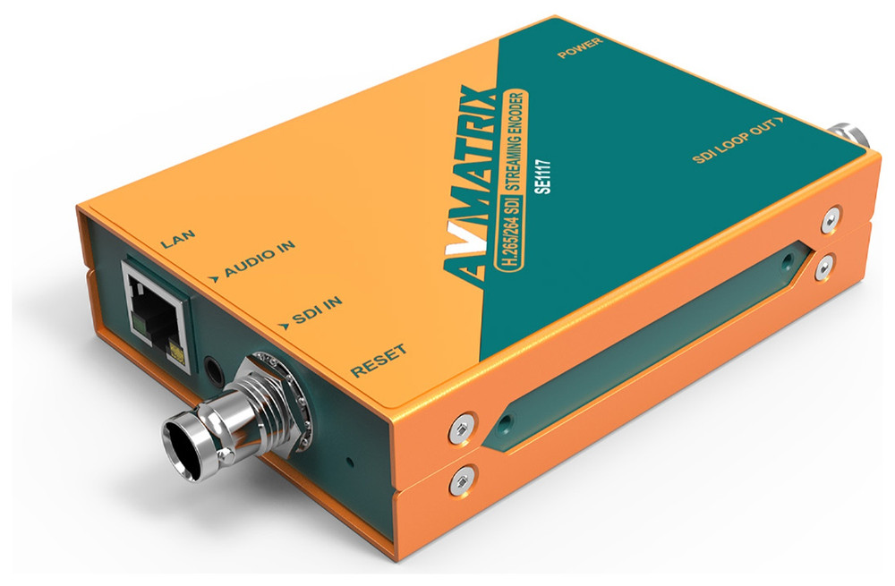 AVMatrix SE1117 H.265/264 SDI Streaming Encoder - Image 1