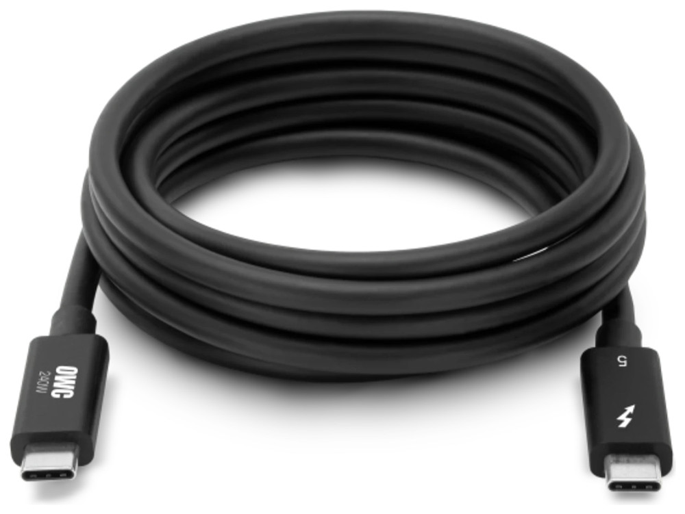 OWC ThunderBolt 5 Cable 80-120Gb/s 240W 1.0 M - Image 1