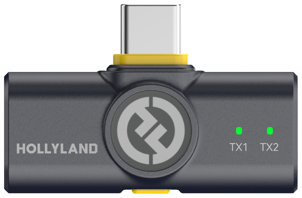 Hollyland Lark M2 - USB-C Receiver, Shine Charcoal - Image 1