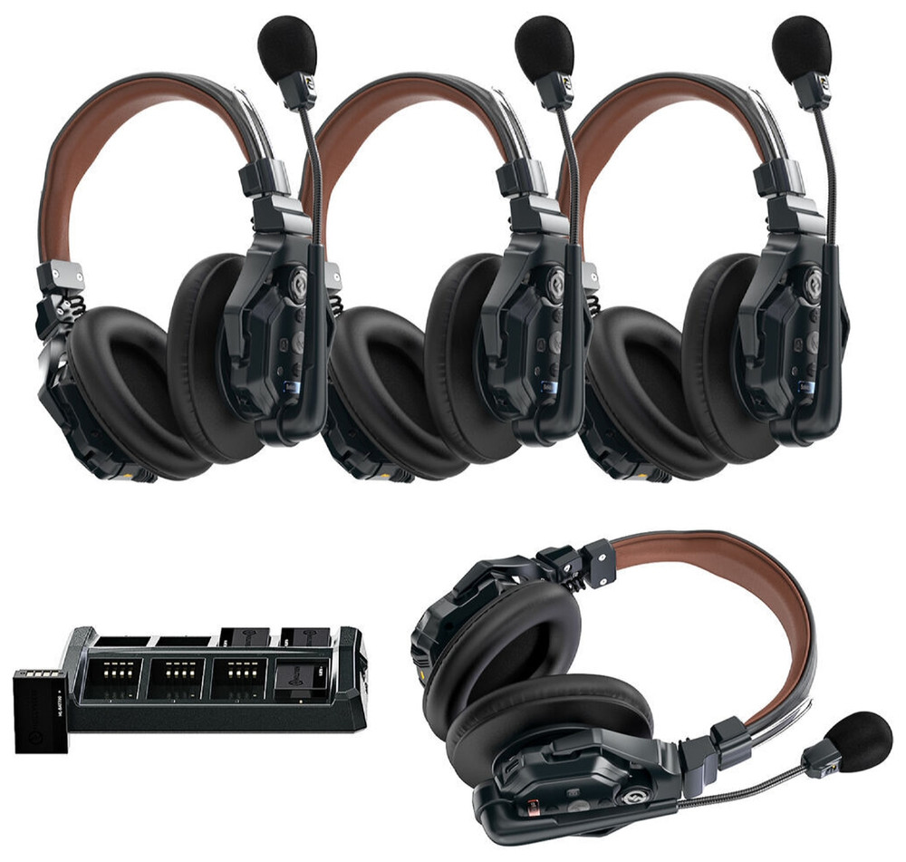 Hollyland Solidcom C1 Pro Wireless Intercom System - 4S Double-Ear Version - Image 1