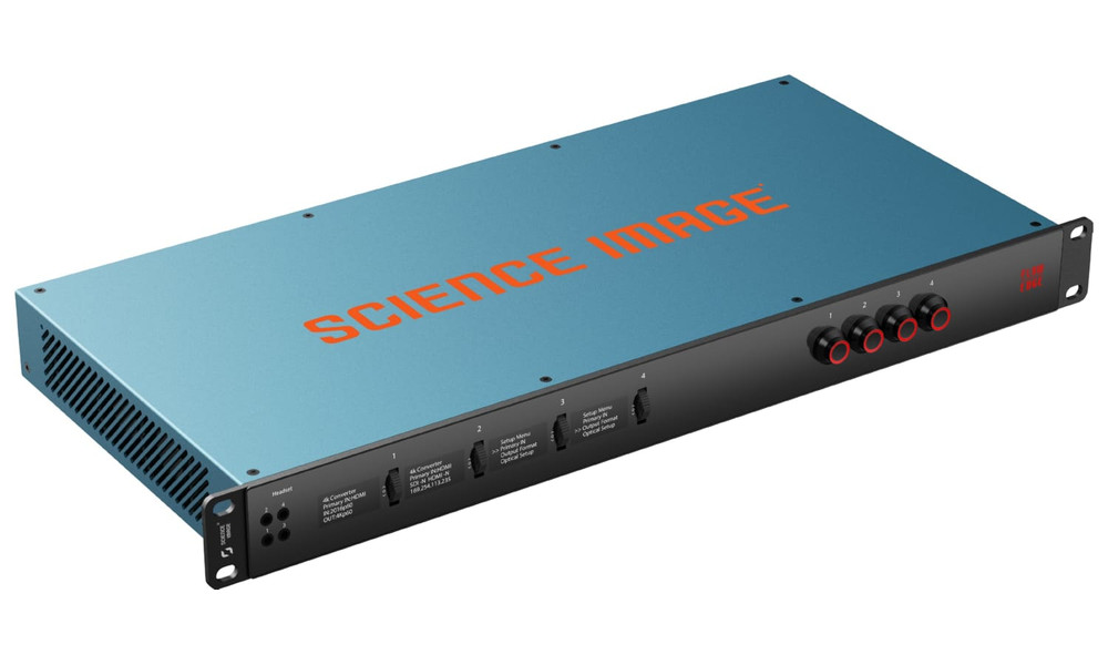 Science Image Flow Edge 4ch - 1RU 4K Up/Down/Cross Converter - Image 1