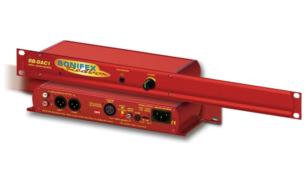 Sonifex RB-DAC1 Digital to Analogue Converter - Image 1