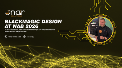 Blackmagic Design Expands their Broadcast Ecosystem at NAB 2026