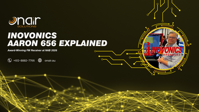 NAB 2026 Tech Take: The Award-Winning Inovonics AARON 656