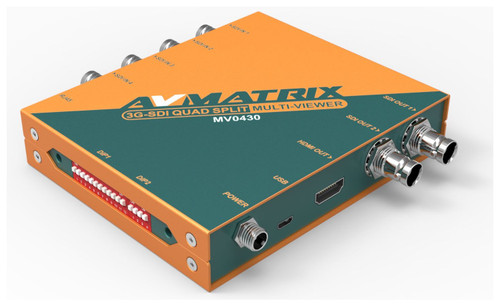 AVMatrix MV0430 4 Channel 3G-SDI Multiviewer - Image 1