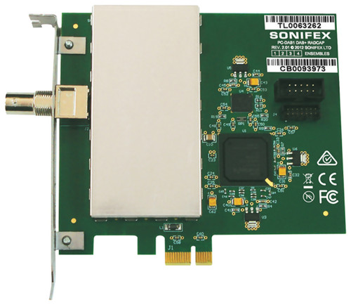 Sonifex PC-DAB4 DAB+ PCIe Radio Capture Card - Image 1