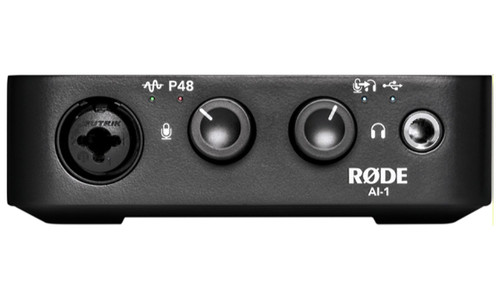 RODE AI1 USB Audio Interface - Single channel Audio Interface - Image 1