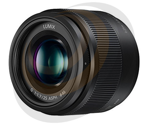 Lumix G 25mm/F1.7 Asperical lens in Black - Image 1