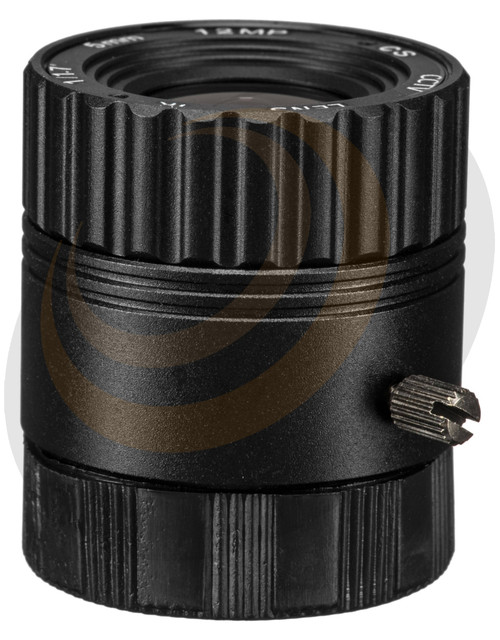 Marshall 12MP 5.0mm F2.0 4K/UHD Fixed CS mount lens - approx. 87° (Horz. AOV on CV402) - Image 1