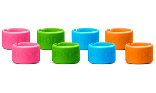 RODE XLR-ID - Bag of 8 colored XLR rings for cable identification - Image 1