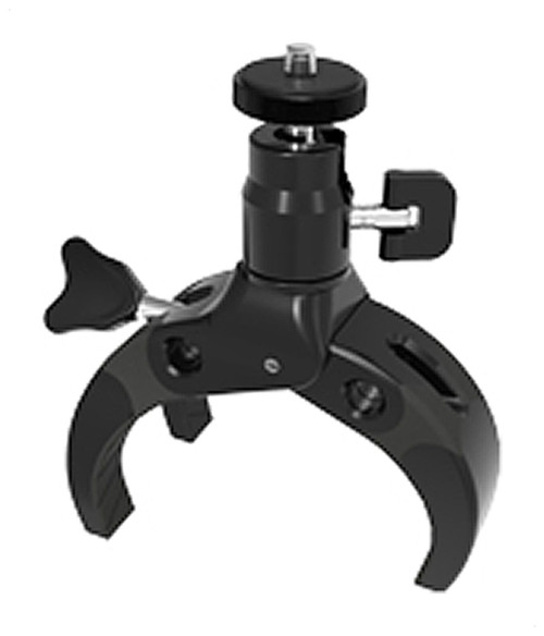 Marshall CVM-18 Pole Clamp (3'' wide) with swivel Camera Mount (1/4''-20) - Image 1