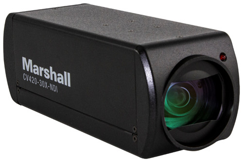 Marshall Compact 30x UHD60 Zoom Block Camera 2160p (IP, HDMI 2.0) with NDI - Image 1