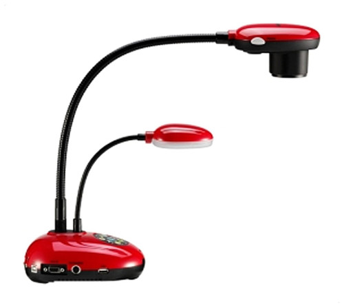 Lumens DC-193 20x Zoom Document Camera with VGA/HDMI Input and Output - Red - Image 1