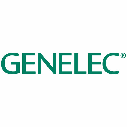 Genelec 8000-325W Table stand L-shape for 8X4X and 8X5X, white - Image 1