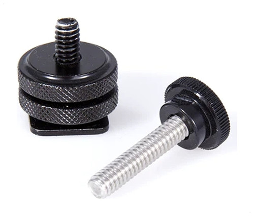 Teradek Fanless Bolt Hotshoe Mounting Hardware with 1 3/4 in Thumb Screw - Image 1