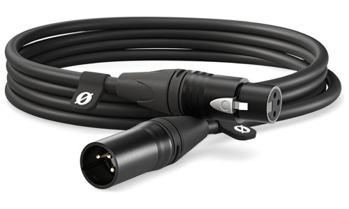 RØDE XLR-CABLE - Premium XLR Cable - 3m Black - Image 1