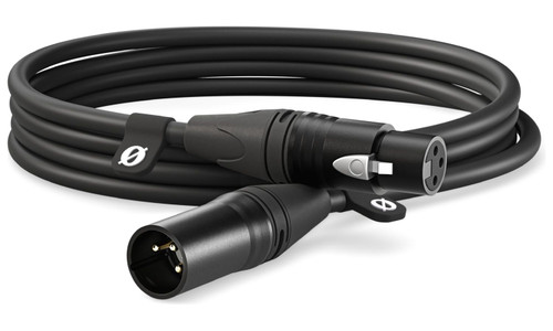 RODE XLR-CABLE - Premium XLR Cable - 3m Black - Image 1