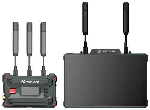 Hollyland Pyro S & 7 Kit - Wireless Video Transmission, SDI TX with 7'' Transceiver Monitor - Image 1