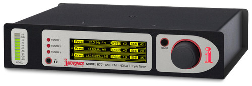 Inovonics 677 EAS Triple Tuner for AM/FM/NOAA - Image 1
