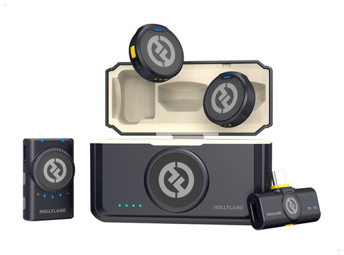 Hollyland Lark M2 - Mini Combo Version, Shine Charcoal - Image 1