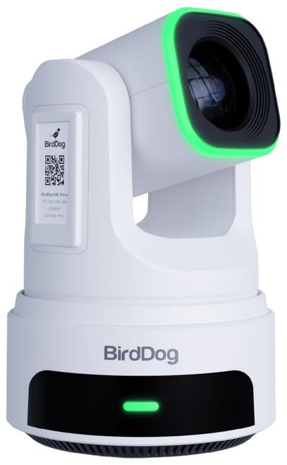 BirdDog X4E Ultra - Studio 4K NDI PTZ Camera - White - Image 1
