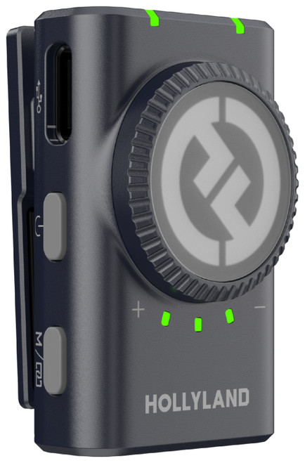 Hollyland Lark M2 - Camera Receiver, Shine Charcoal - Image 1