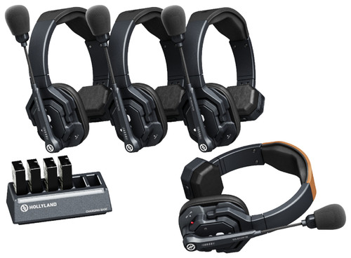 Hollyland Solidcom SE Global Wireless Intercom System - 4S - Image 1