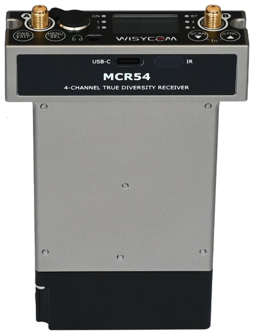 Wisycom MCR54 - 4 Channel Multiband True Diversity Receiver (WSY-MCR54) - Image 1