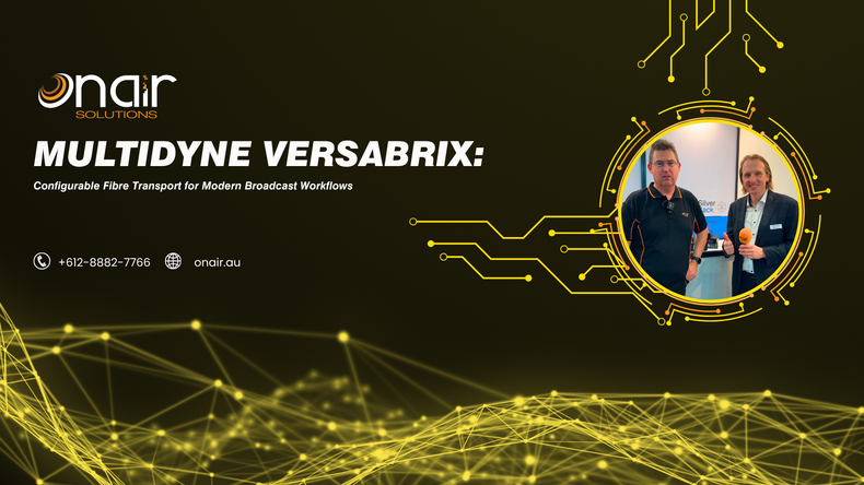 MultiDyne VersaBrix: Configurable Fibre Transport for Modern Broadcast Workflows
