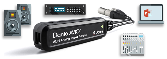 Audinate Dante AVIO Adapters